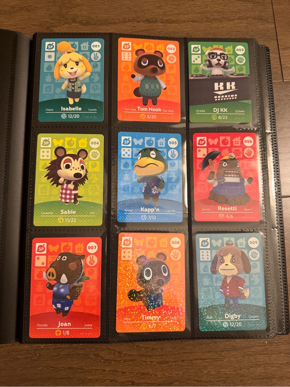 COMPLETE - Animal Crossing Amiibo Card Series 1 (#001-100)